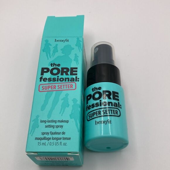 NIB Benefit The Porefessional Super Setter‎ Setting Spray Travel Size 15ml 0.5oz - Picture 5 of 6
